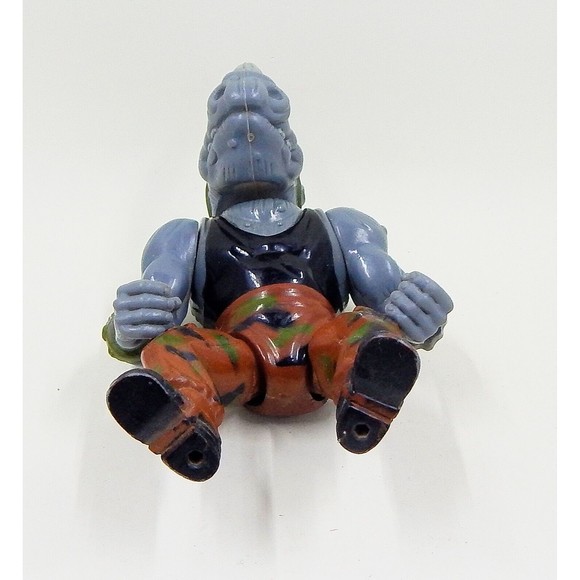 TMNT Rocksteady Rhino 1988 Mirage Studios Playmates Action Figure Turtle - Picture 10 of 11